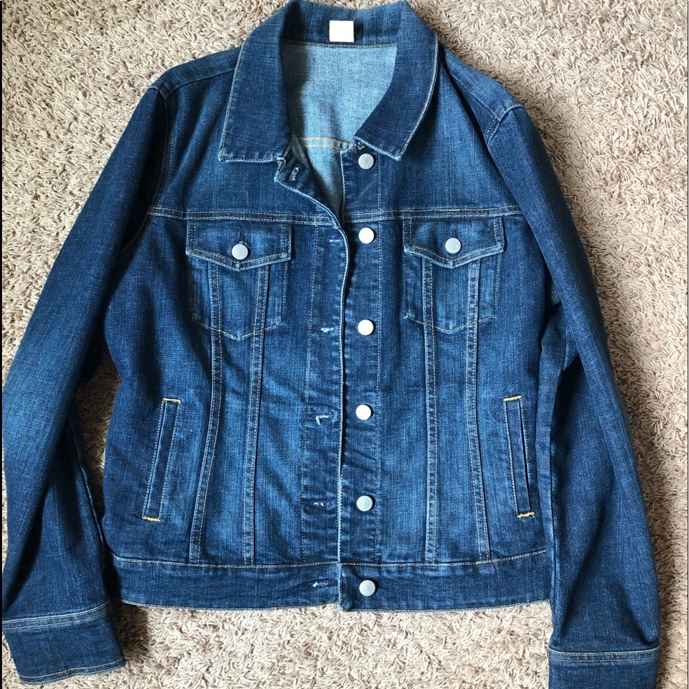 JCrew Women’s Vintage Denim Jacket - Size L